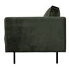Image 3 : BNIB Moe's - RAPHAEL SOFA FOREST GREEN - RP: $3,949 - Dimensions: 82.5"W x 34.5"D x 32.25"H - Model: