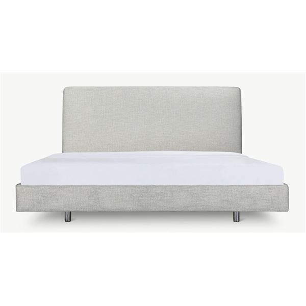 BNIB Sunday's - DRIFT BED QUEEN STONE - RP: $1,790 - Dimensions: 67.25"W x 90"D x 47.25"H - Model: B