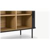Image 4 : BNIB Sunday's - EASY EDGE SIDEBOARD SMALL BLACK OAK - RP: $1,450 - Dimensions: 39.04"W x 18"D x 29.5