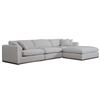 Image 1 : BNIB Moe's - Rue Lounge 4pcs Modular Sectional Off White - RP: $6994.00