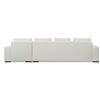 Image 4 : BNIBMoe's - THOMAS SECTIONAL PERFORMANCE FABRIC IVORY RIGHT HAND FACING - RP: $5349 - Model: MO-1004