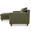 Image 3 : BNIB Moe's - HUTTON SECTIONAL OLIVE LEFT HAND FACING - RP: $4700 - Model: MO-1005-16-L-0 - Dimension