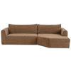 Image 1 : BNIB Moe's - MADRID SECTIONAL HERITAGE TAUPE RIGHT HAND FACING - RP: $4449 - Model: OA-1058-39-R-0 -