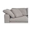 Image 5 : BNIB Moe's - CLAY 3 PC MODULAR SOFA LIGHT GREY - RP: $7346 - Dimensions: 133.5” W X 44.5[x=