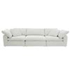 Image 1 : BNIB Moe's - CLAY 3 PC MODULAR SOFA COASTSIDE SAND - RP: $6449