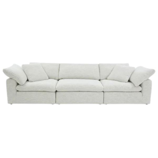 BNIB Moe's - CLAY 3 PC MODULAR SOFA COASTSIDE SAND - RP: $6449