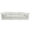 Image 1 : BNIB Moe's - CLAY 3 PC MODULAR SOFA COASTSIDE SAND - RP: $6449