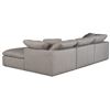 Image 4 : BNIB Moe's - TERRA 4PC MODULAR SECTIONAL LIGHT GREY - RP: $5500 - Dimensions: 114.0W X 76.0"