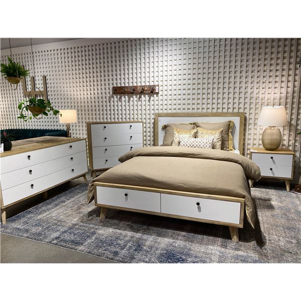 BNIB LH - Ava King Bed - Retails:  1,969.00 -  Dimensions (in):  79 x 85 x 47