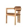 Image 4 : BNIB LH -Monterrey Dining Chair - Cognac  - Retails:  899.00