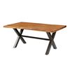 Image 7 : NEW LH - Restore Dining Table 98" - Retails:   3,300.00 - Dimensions(in): 98.5 x 40 x 30