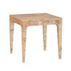 Image 1 : NEW LH  - Mappa Side Table - Light Burl - Retails:  560.00 - Dimensions(in):21.7 x 21.7 x 22