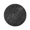 Image 3 : NEW LH - Pandora Bistro Table - Italian Black Marble - Retails:  2,200.00 - Dimensions (in):30 x 30
