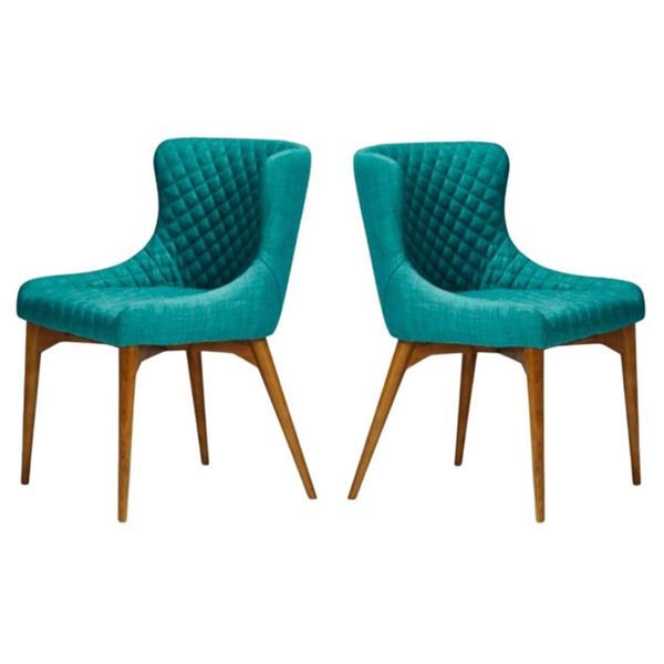 Stylus - BNIB Set of 2 - Sidra Dining Chair - Rio Teal, RV: $899 CAD