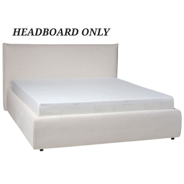 Stylus - New Eden Queen Headboard Only - Casita Cream (store display item without box)