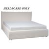 Image 1 : Stylus - New Eden Queen Headboard Only - Casita Cream (store display item without box)