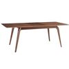 Image 1 : Stylus - New Cyrus Dining Table with extension, H30" x W63"/83" x D36" (store display item without b