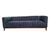 Image 1 : Stylus - New Groove Sofa - Nova Navy, H29" x W88" x 34" (store display item without box)