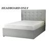 Image 1 : Stylus - New Sala Queen Headboard - Muse Grey (store display item without box)