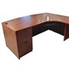 Image 2 : Sandy's - Large L-Shape Office Desk, H65.5" x W71" x D105"