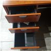 Image 5 : Sandy's - Large L-Shape Office Desk, H65.5" x W71" x D105"