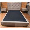 Image 1 : Queen Size- Upholstered Bed
