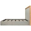 Image 2 : Moe's Collection-Nina King Bed (Complete) -  Mist Grey