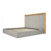 Image 3 : Moe's Collection-Nina King Bed (Complete) -  Mist Grey