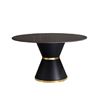 Image 2 : Oppulent Dining Table-Black (53" Diameter)