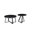 Image 2 : Epiphany Black 2pc Nesting Coffee Table