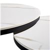Image 3 : Epiphany White 2pc Nesting Coffee Table