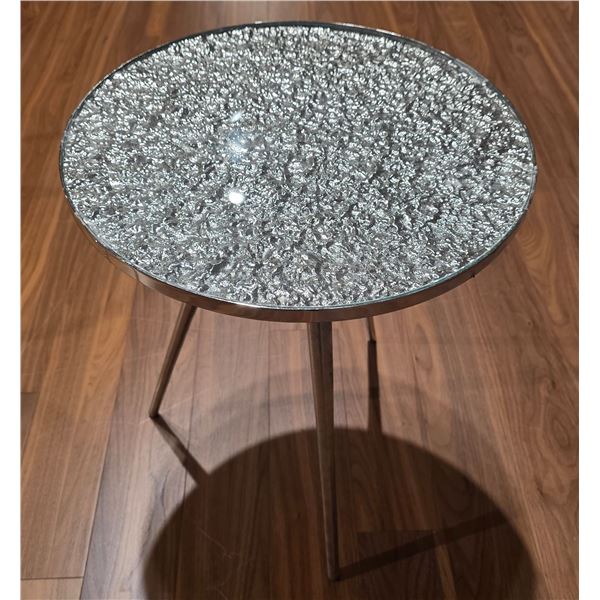 Gold Accent Table (missing Glass)