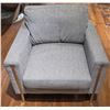 Image 1 : Grey Accent Chair