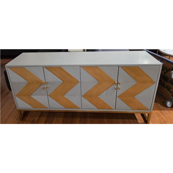 Zig Zag Console (63"L x 31"H x 16"D)