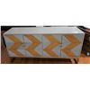 Image 1 : Zig Zag Console (63"L x 31"H x 16"D)