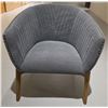 Image 2 : Moe's Collection Grey Accent Chair