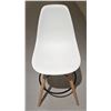 Image 1 : Modern White Counter Stool