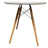 Image 3 : Modern White Nook Table, H28" x Dia. 27"