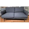 Image 2 : Modern Dark Grey Love Seat