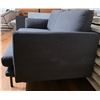 Image 3 : Modern Dark Grey Love Seat