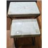 Image 1 : 2pc Nesting Accent Tables