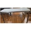 Image 2 : Modern White Extendable Console/Desk