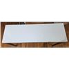 Image 3 : Modern White Extendable Console/Desk