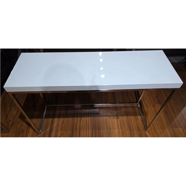Modern White Console/Desk