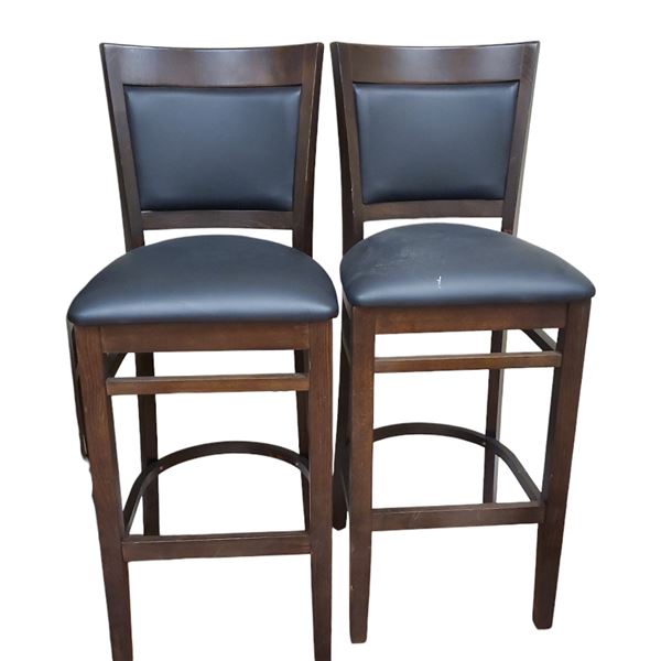 New Set of 2 Counter High Stool - without box (store display item without box)