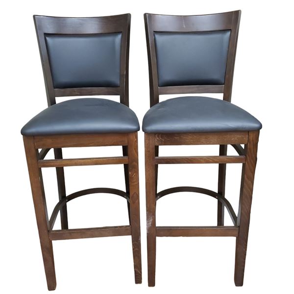 New Set of 2 Counter High Stool - without box (store display item without box)