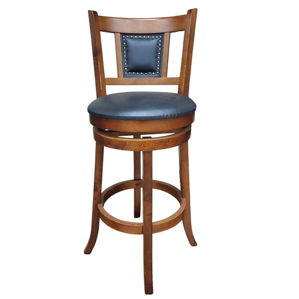 New Movie Set Swive Wood Stool (store display item without box)