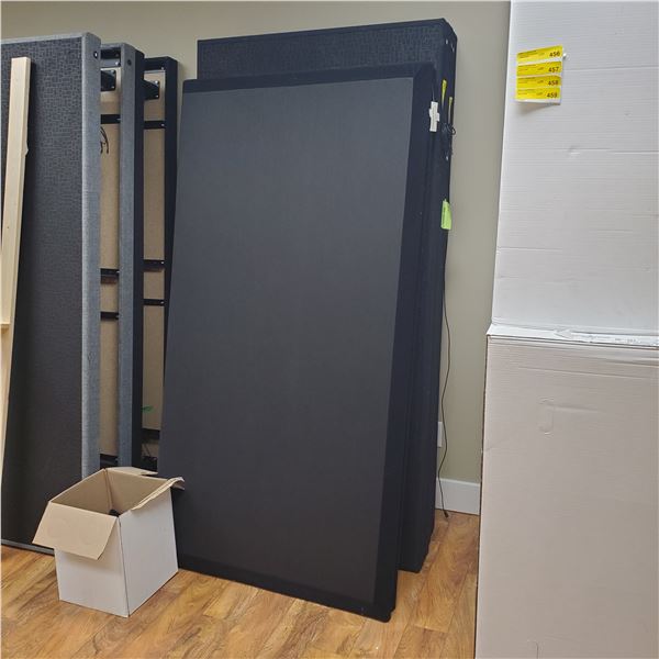 Sandy's - New King Platform Bed Base Black Microfibre - RV: $550 CAD