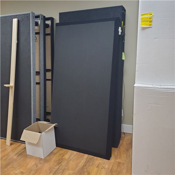 Sandy's - New King Platform Bed Base Black Microfibre - RV: $550 CAD