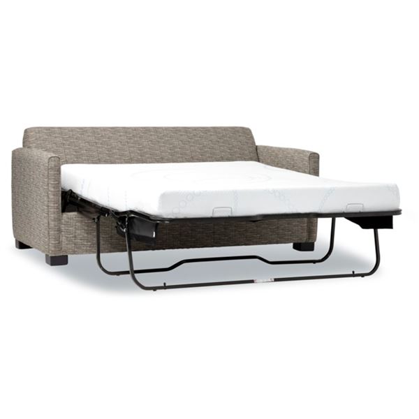 Stylus - BNIB Zinc Queen Bed - Rhine Camel, RV: $3599 CAD, H33" x W68" x D37"